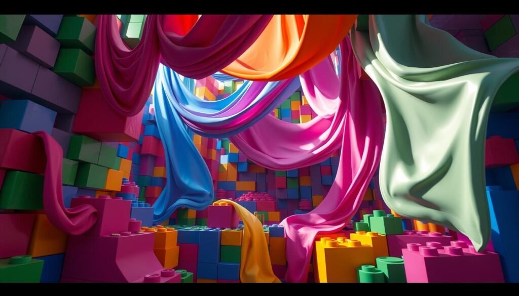 silk fabric in LEGO Fortnite