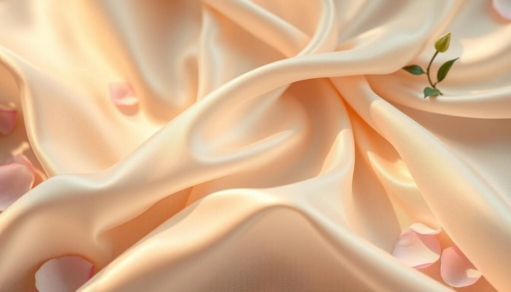 silk fabric nature