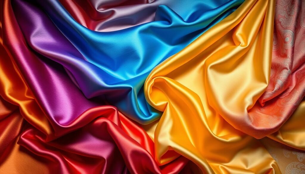 silk fabric types