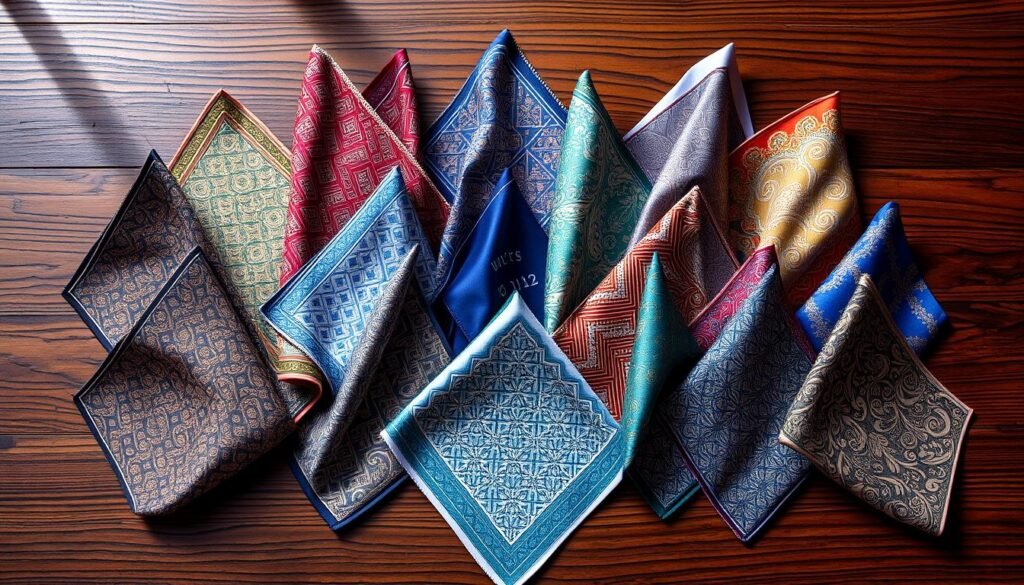 silk pocket squares