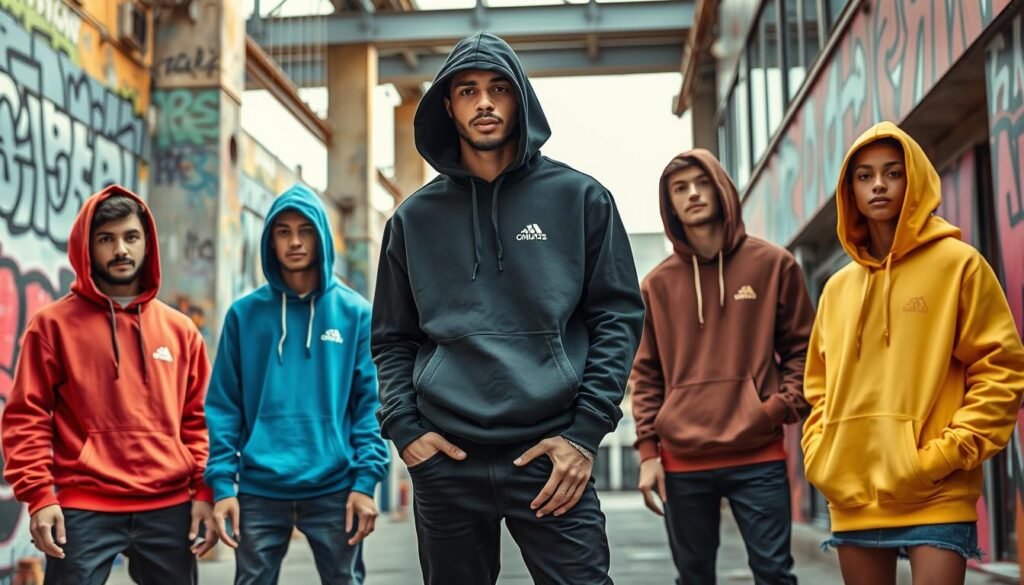 Versatile Polyester Hoodies